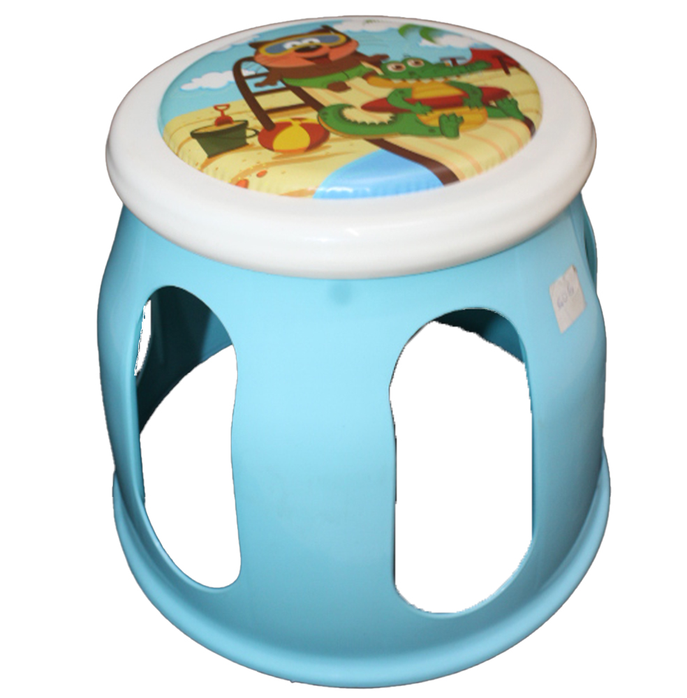 Kids Plastic Stools With Whistle