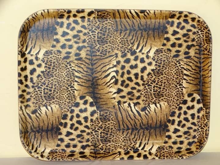 Animal Print Trays