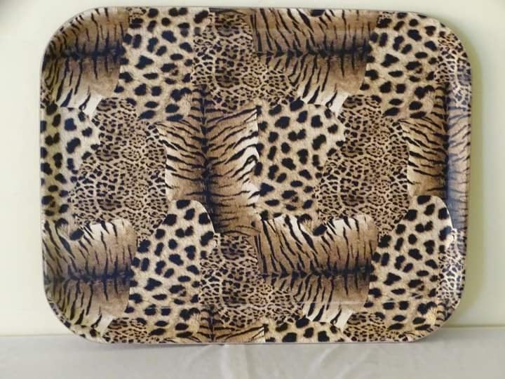 Animal Print Trays