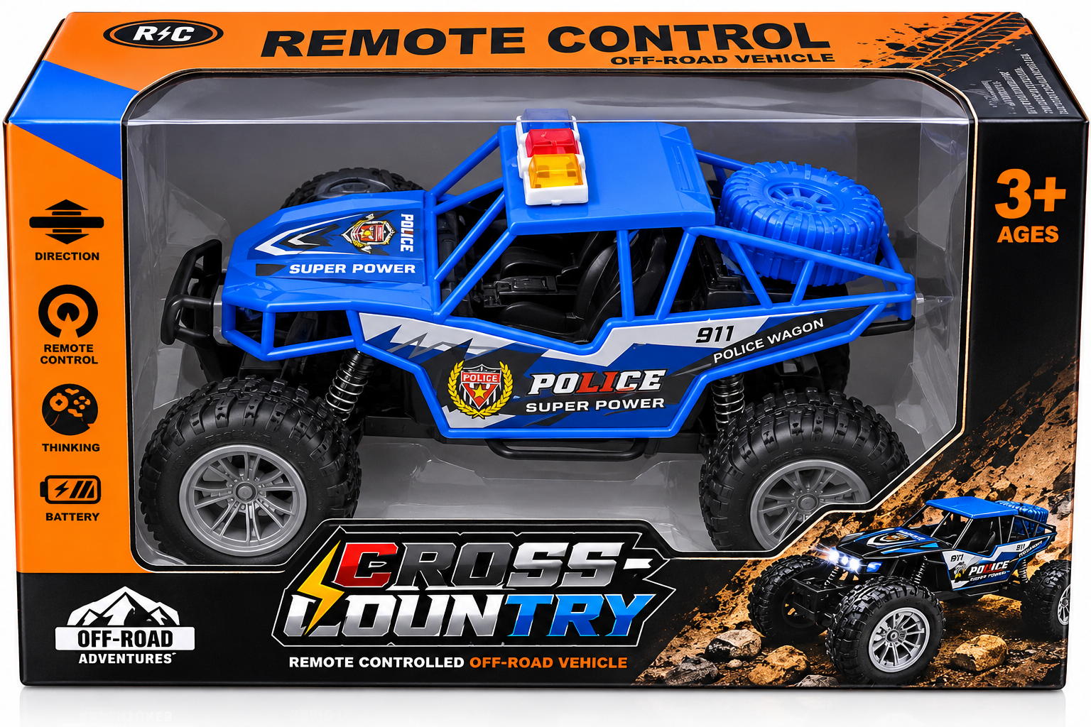 Remote Control Off Road Vehicle