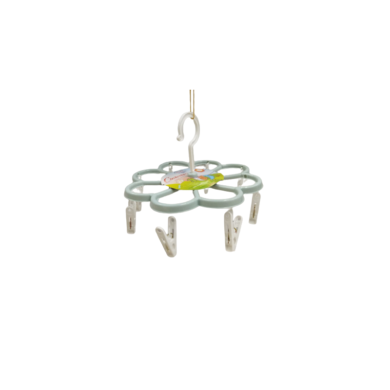 8 Clips Clothes Hangers
