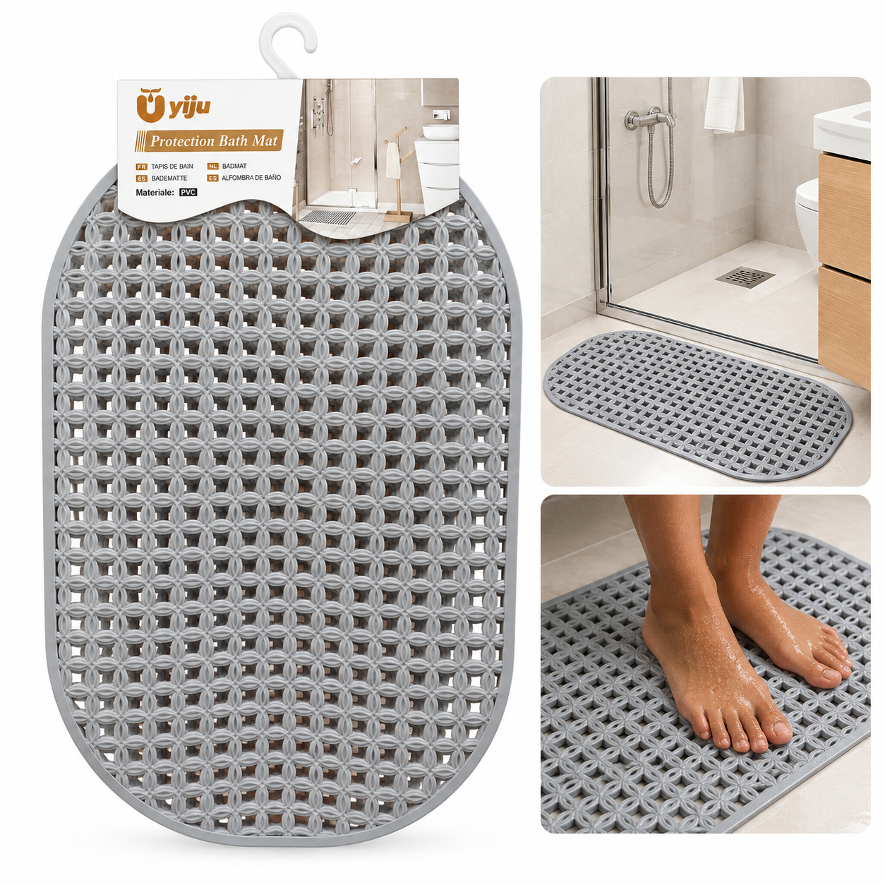 Anti-Slip Protection Bath Mat