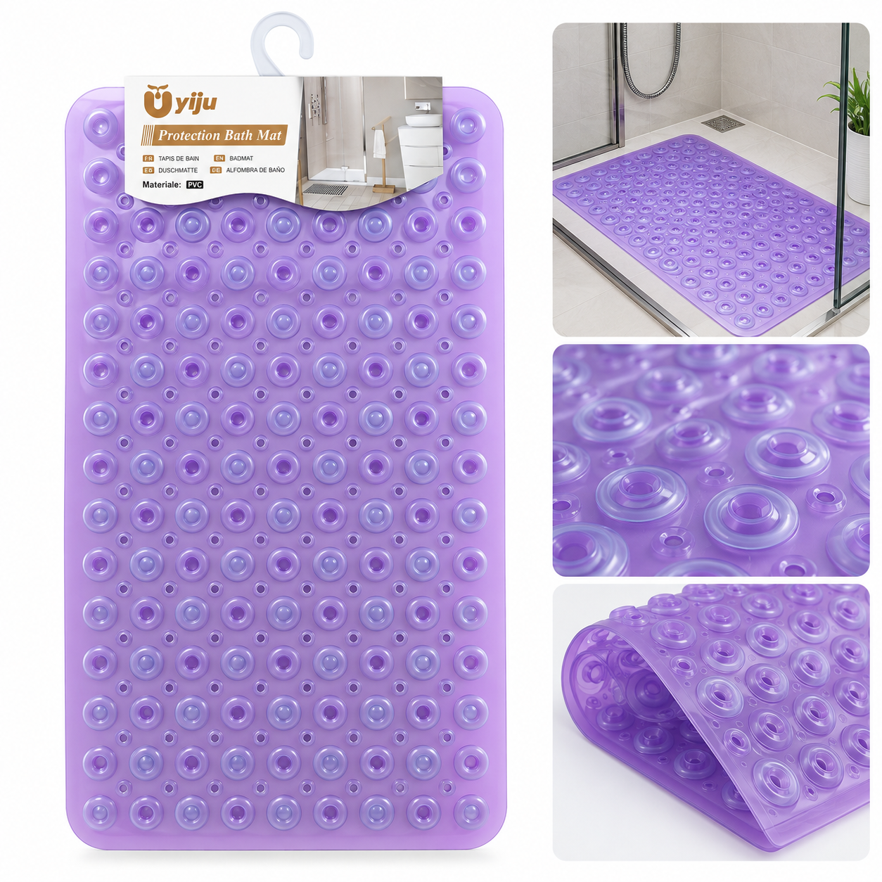 Anti-Slip PVC Bath Mat