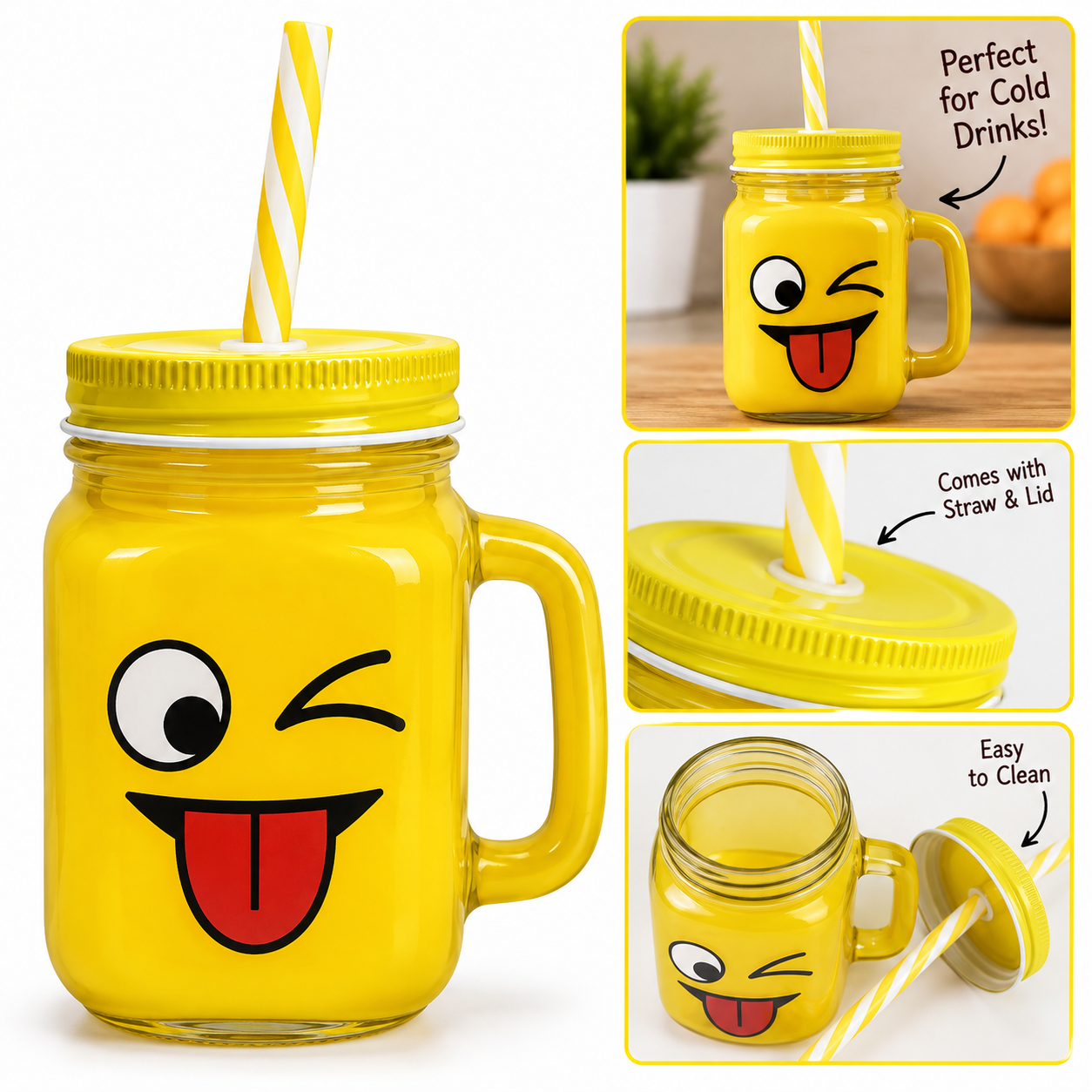 Mason Jar Assorted( 4pcs At 1000/=)