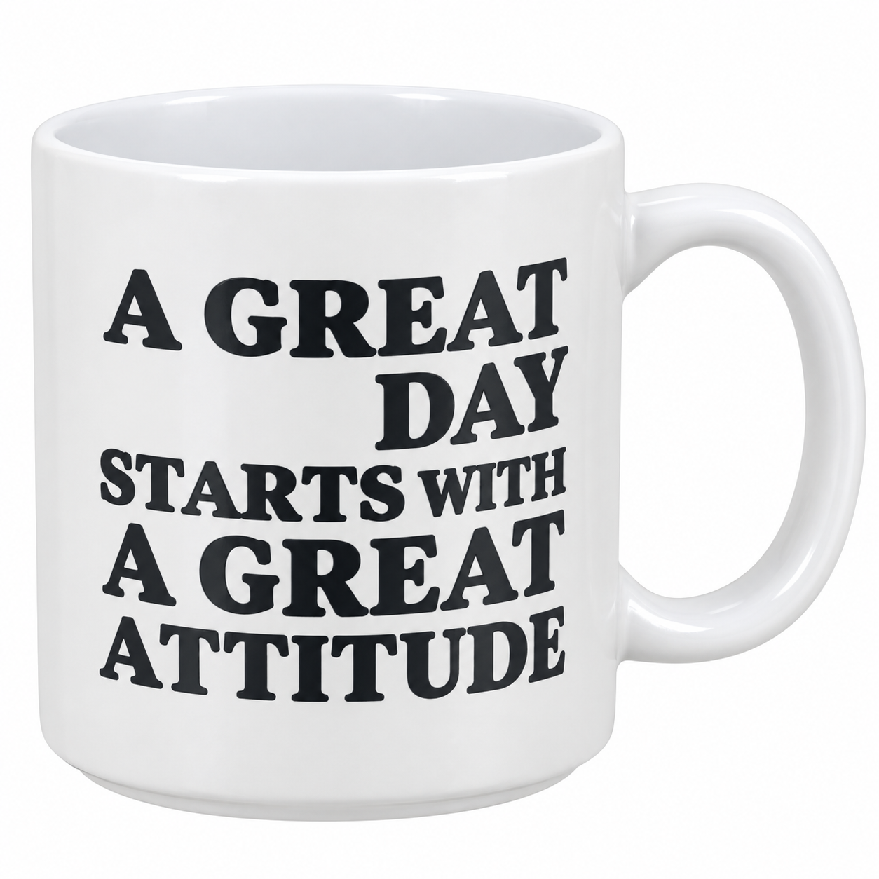 Great Attitude Motivational Mug