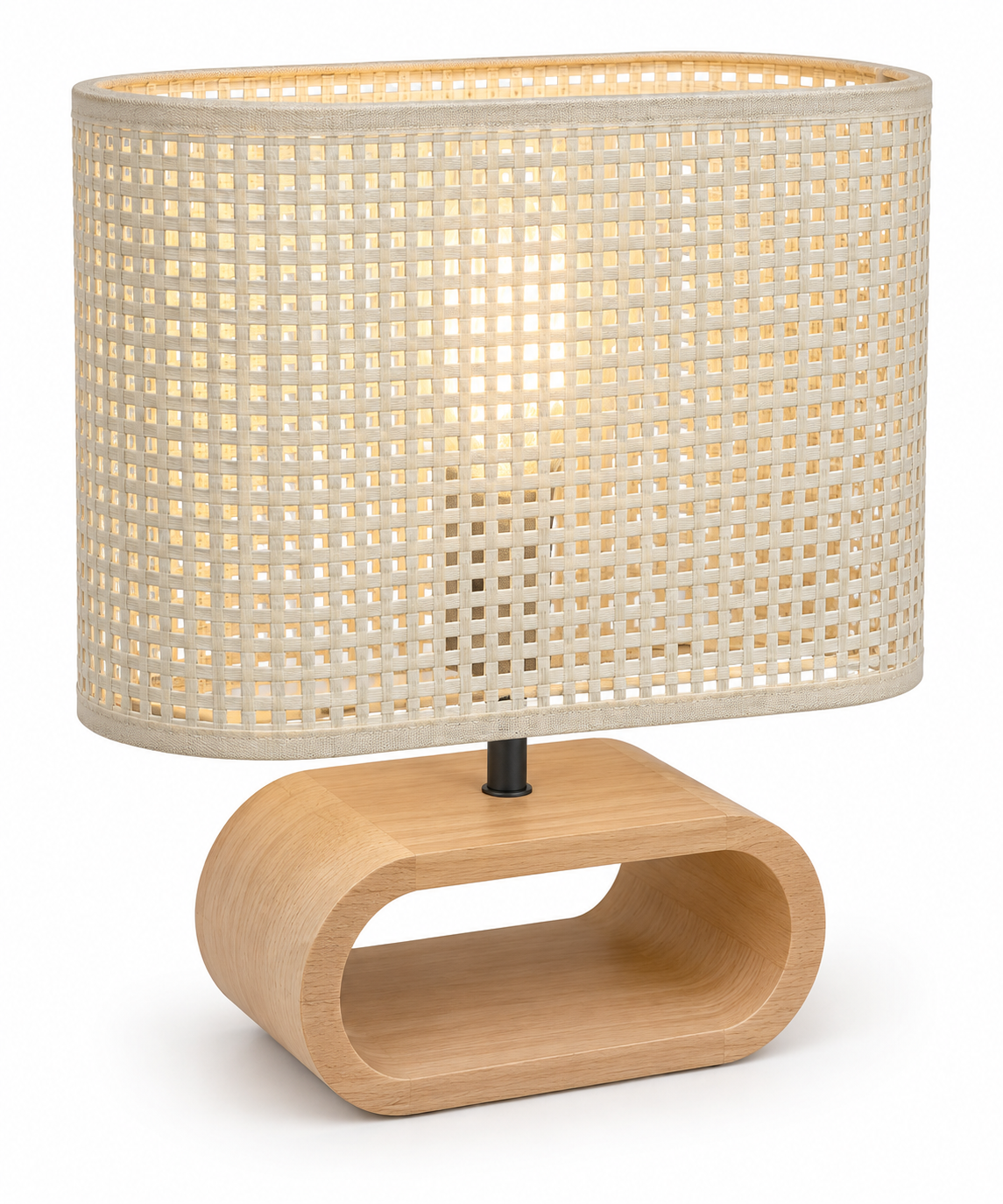 Oval Wooden Lampshade