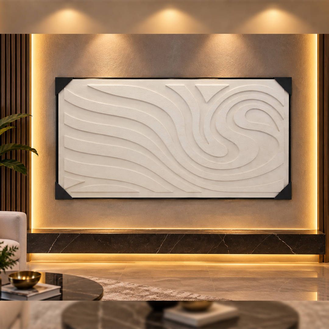 Canvas With Gypsum(120cm by 70cm)