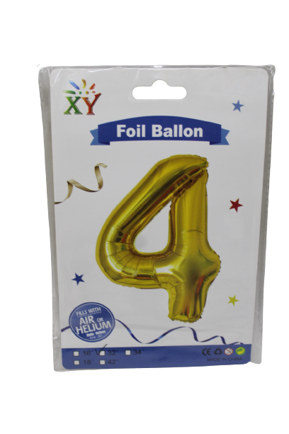 Foil Number Balloons