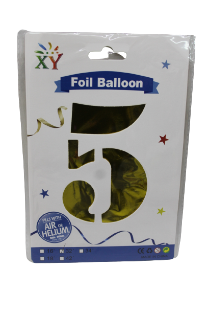 Foil Number Balloons