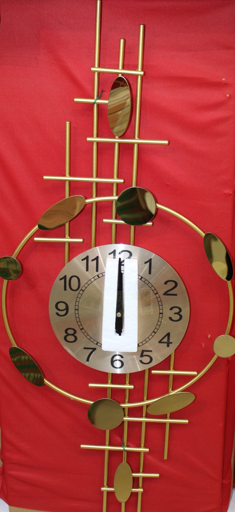 Metallic Wall Clock
