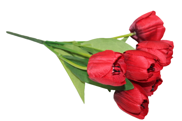 Bunch of tulips artificial flower