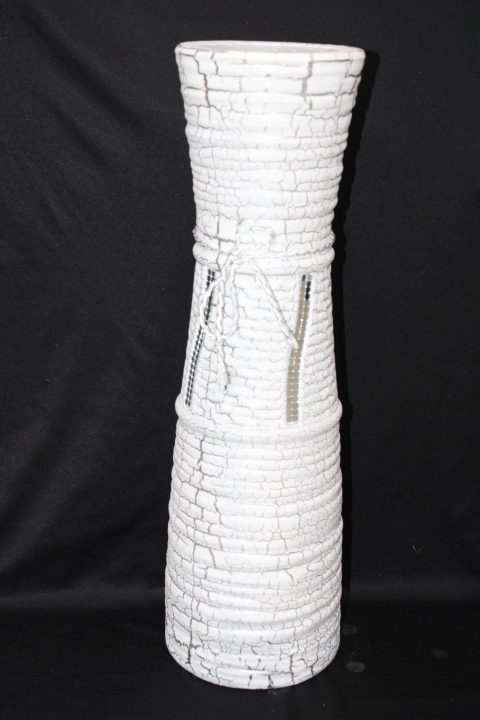 Long White Ceramic Vases