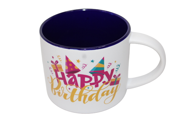 Ceramic Birthday Message Mugs