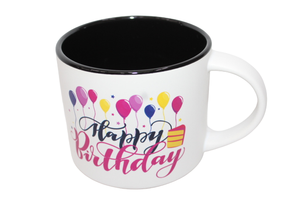 Ceramic Birthday Message Mugs
