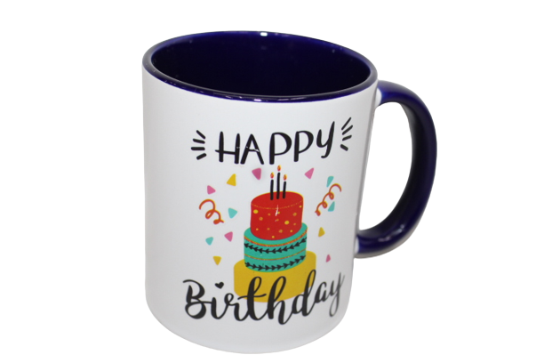 Ceramic Birthday Message Mugs