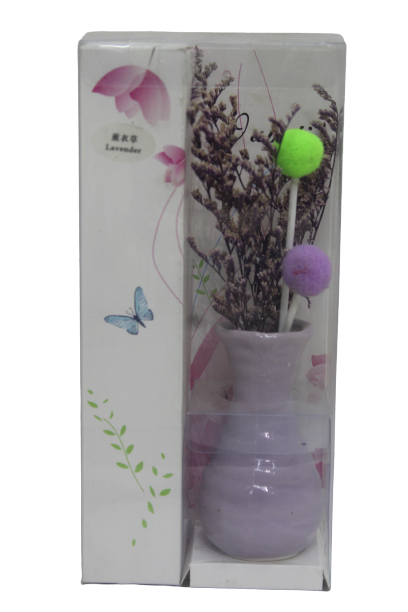 Ceramic Vase Flower Diffuser with Sola Flowers
