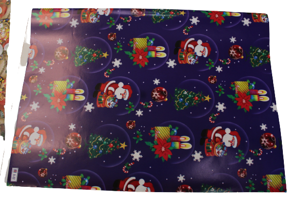 Christmas Gift Wrapping Papers (50 by 75)