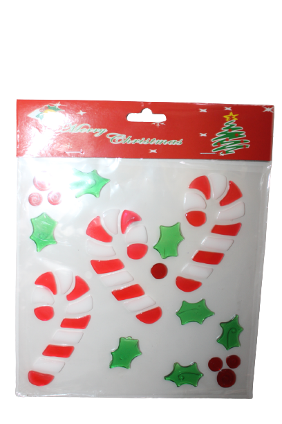 Christmas Window Gel Clings