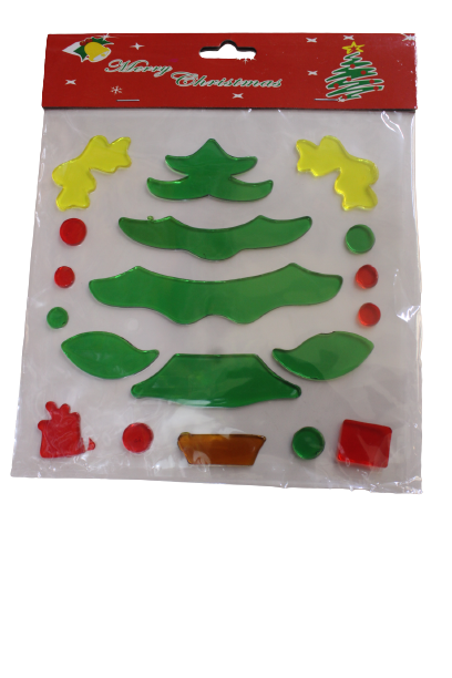 Christmas Window Gel Clings