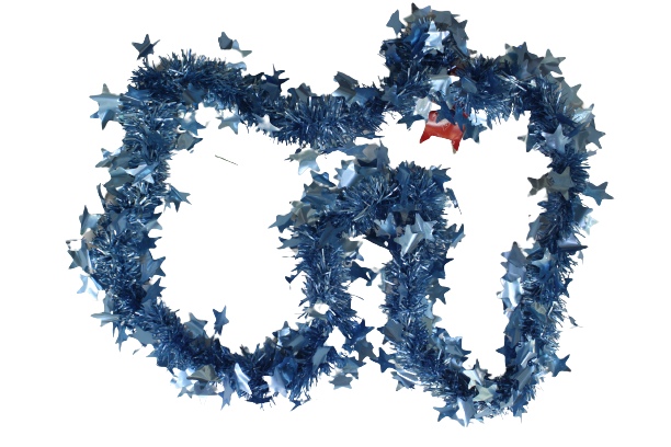 Tinsel Christmas Garlands (2meters)