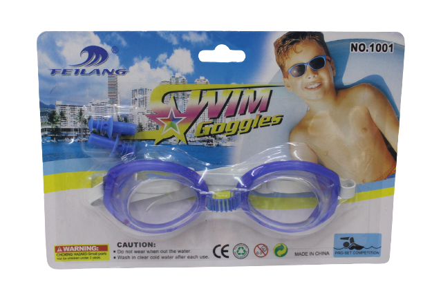Kids Swimming Goggles with Ear Plugs
