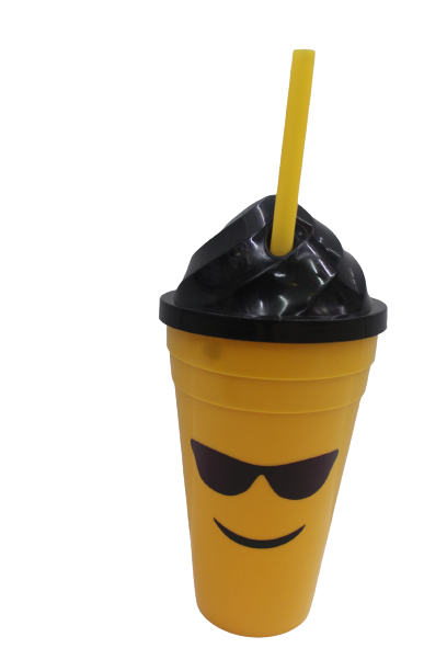 Emoji Cups With Lid