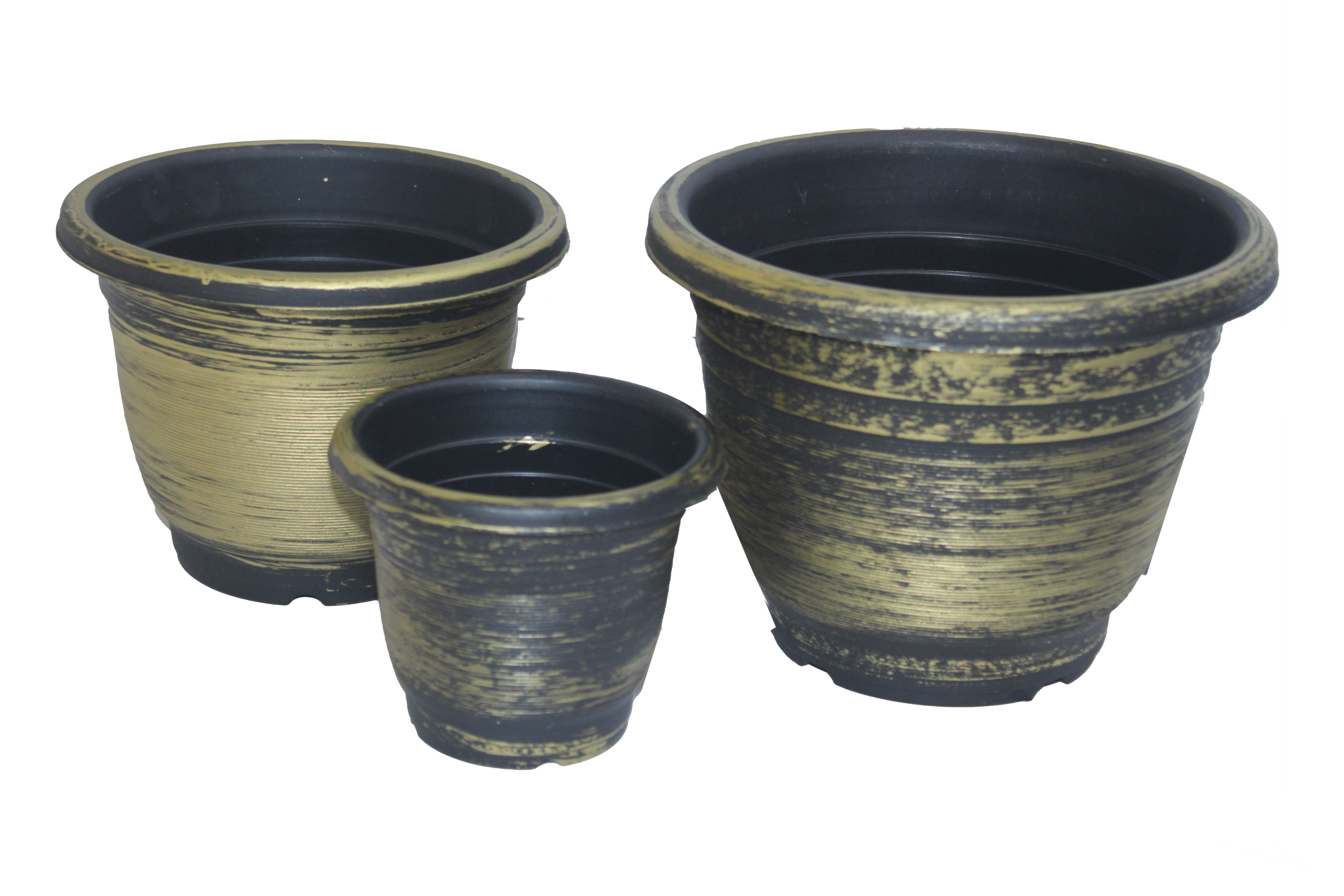 Golden Furnished Planters