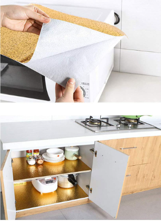 60CM*3M Self Adhesive Oil Proof, Waterproof Sticker Sheet