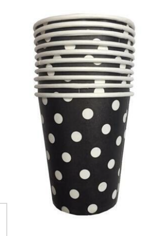 Disposable party cups (set of 10)