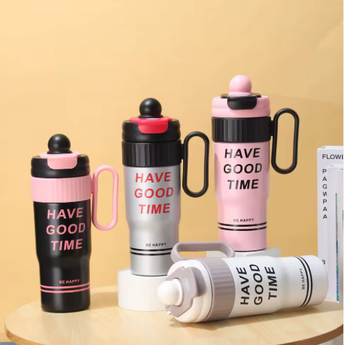 Double Drink Vacuum Cup Stainless Steel Thermos