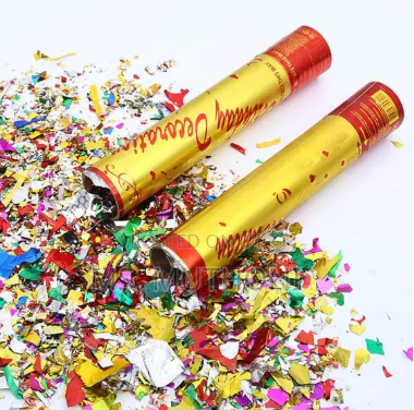 Colorful Streamers Party Poppers