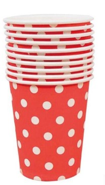 Disposable party cups (set of 10)